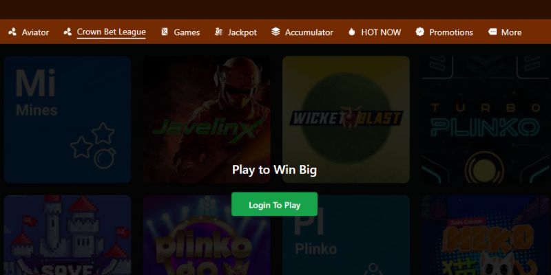 Giới thiệu sảnh game Crown Bet 23Win ngắn gọn