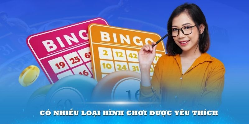 Sảnh xổ số có nhiều loại hình chơi được thành viên yêu thích